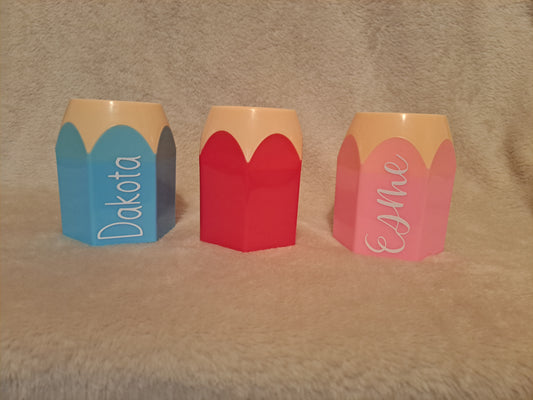 Personalised Pencil Pots