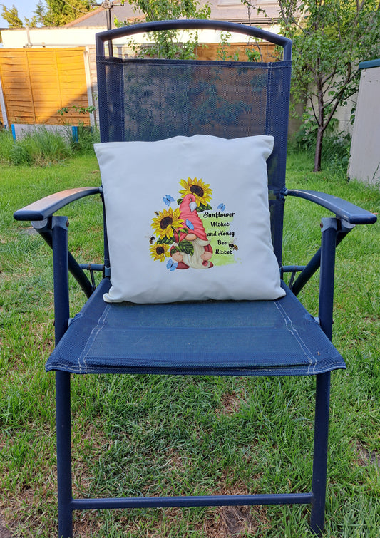 Sunflower gonk cushion