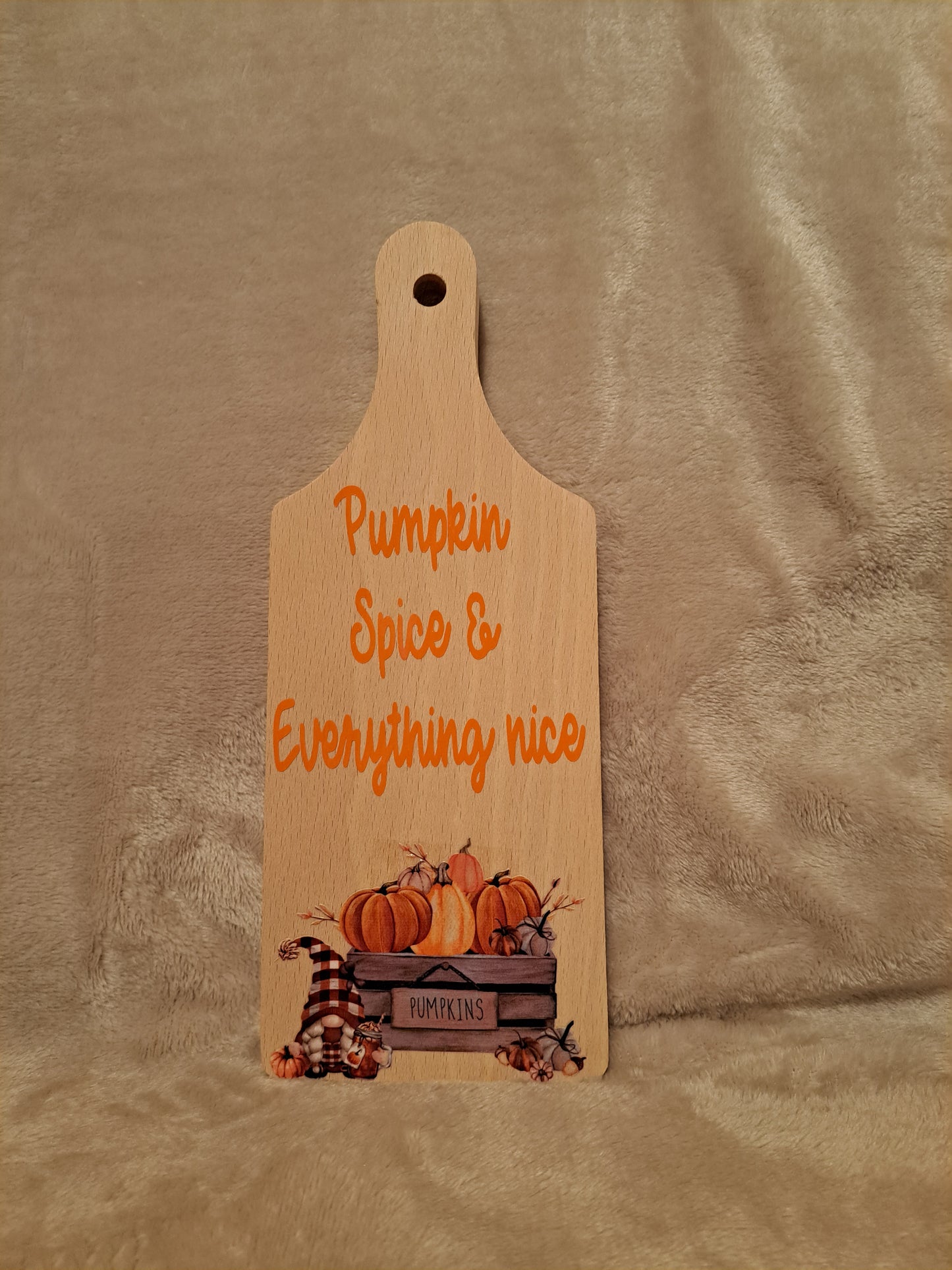 Pumpkin spice board