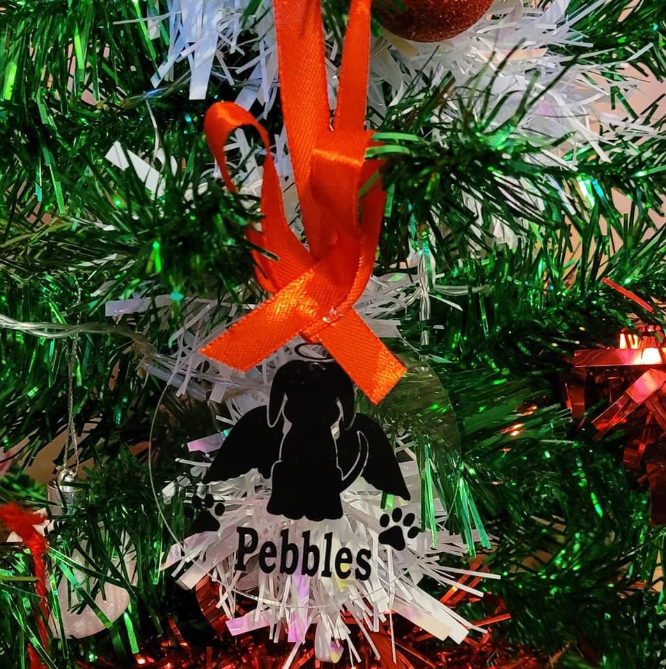 Pet memorial bauble