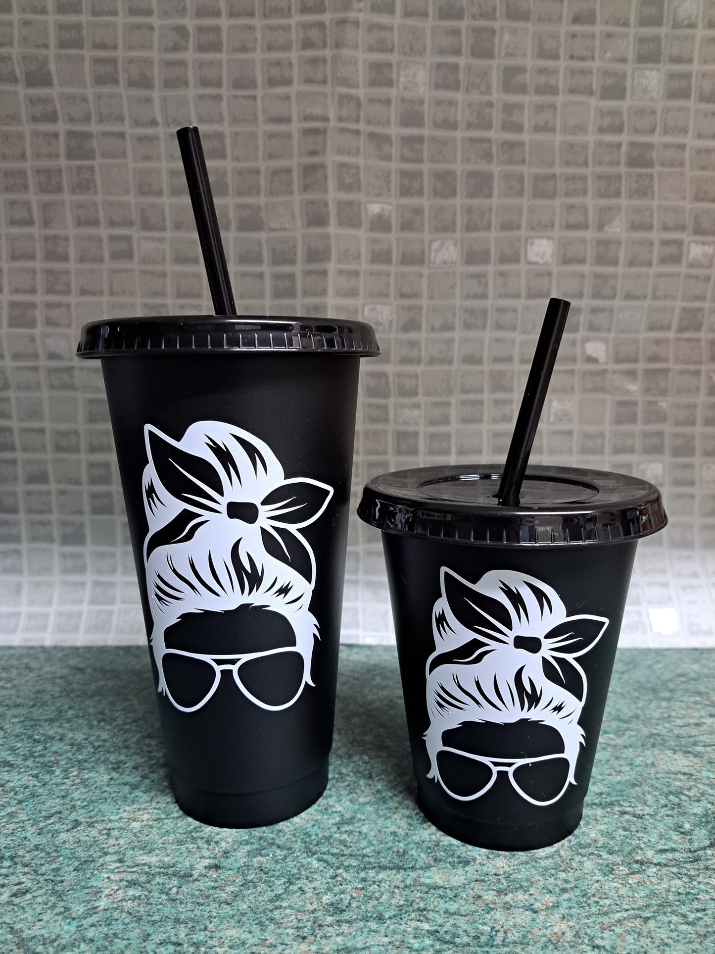 Matching cold cup set